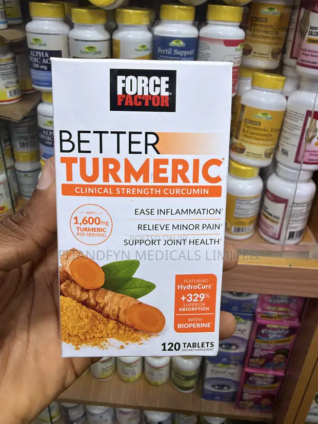 Force Factor Better Turmeric (1600mg Curcumin) - 1