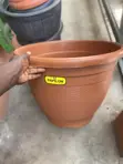 Babban Girman Tukunya Mai Launi Brown - 1
