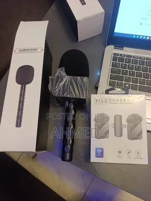 F15-2 Wireless Microphone Kit don Vlogging & Livestreaming