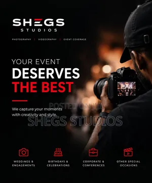 Shegs Studios: Professional Photography & Videography