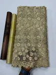 3D Beaded Mesh Lace Fabric - 5
