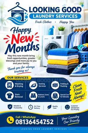Looking Good Laundry Services - Pakuro