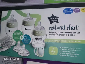 Tommee Tippee Gilashin Botol Ciyarwa Mai Hana Tarin Fuka