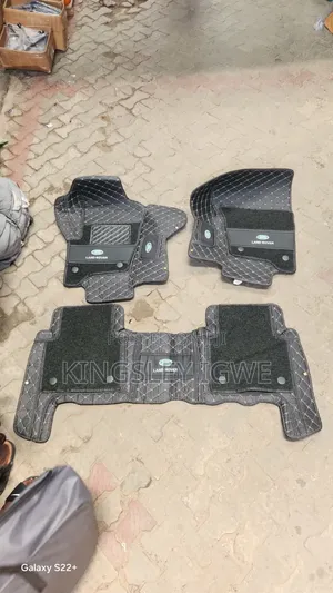 Double Layer Leather Floor Mats for Land Rover