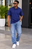 Polo Ralph Lauren Unisex Blue Polo Top - 2