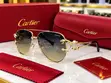 Stylish Cartier Sunglasses - Black - 3