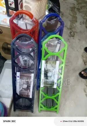 5-Tier Portable Foldable Shoe Rack - Space-Saving Organizer