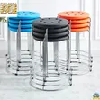 Home Interiors Stainless Steel Dining Stool - 2