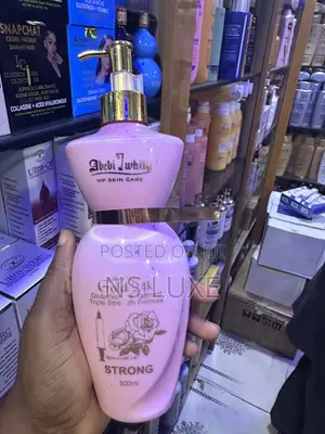 Abebi White Gluta Rose Gold 24K Lotion
