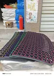Home Interiors Hollow Welcome Rubber Mat - 1