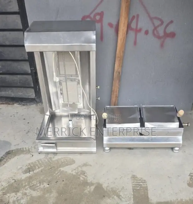 Brand New Gas Shawarma Toaster and Grill - 1