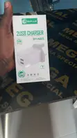 Shuplus SH-A625 Fast Charger - 2 Tashar USB, 4.2A - 2