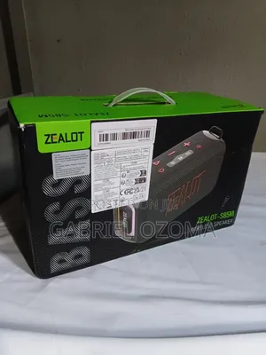 Zealot S85 50W Mai Ƙarfin Bass, Bluetooth Speaker Tare da Mics 2 (Baki)