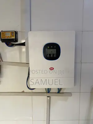 Used ITEL Solar Inverter with Battery and Panels