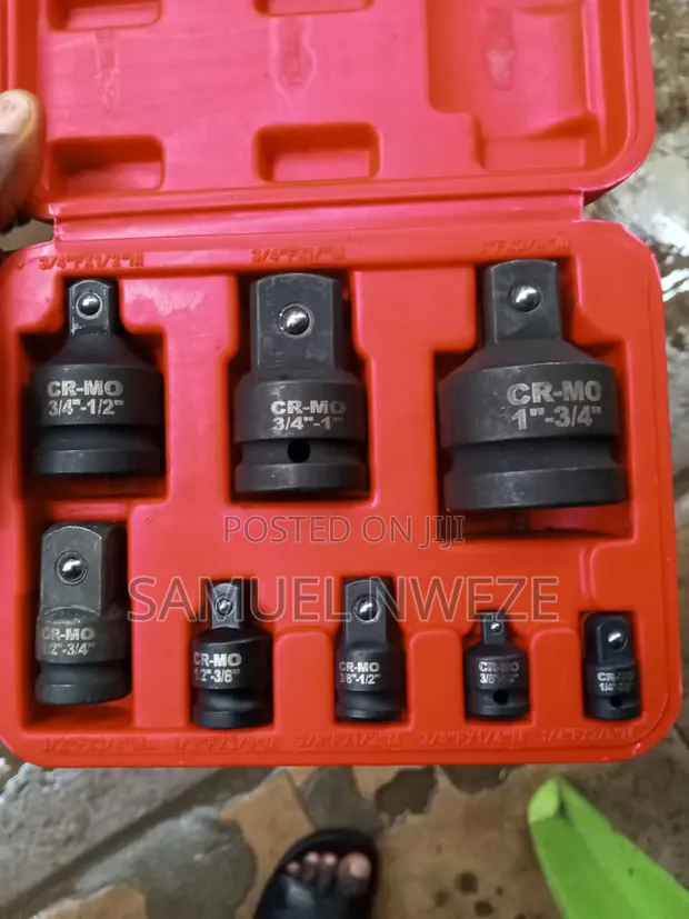 8-Piece Impact Socket Adapter da Reducer Set - 1