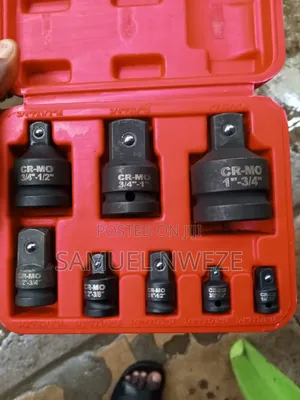 8-Piece Impact Socket Adapter da Reducer Set