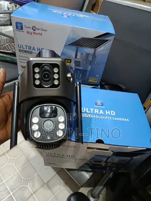 EseeCloud Ultra HD Dual/Triple-Lens Solar PTZ Security Camera