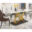 6 Seater Imported Marble Dining Set - 1