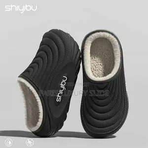 Shiyibu Fur Lined Clog Mule - Thick Platform