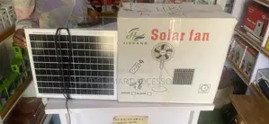 JIUHANG Solar Fan with Remote and 2 Bulbs
