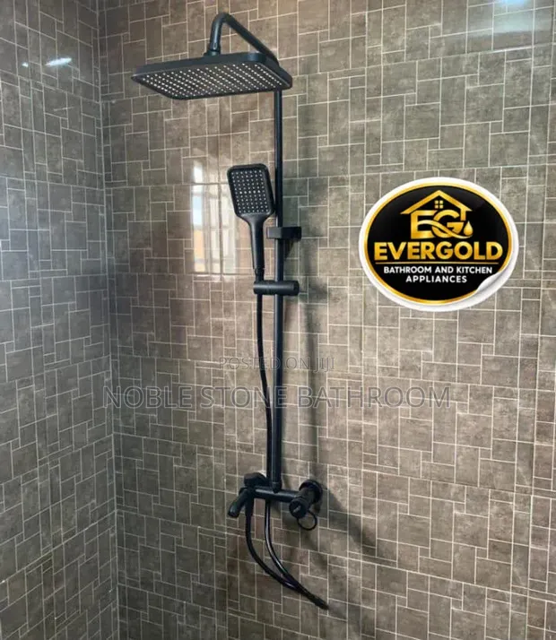 Brimix Black Shower Mixer - 1