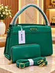 Bagco Luxury Handbag with Purse - Brand New - 4