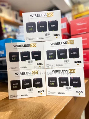 Compact Wireless Microphones - Brand New