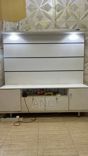 Standard TV Console with Drawers and LED