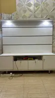 Standard TV Console with Drawers and LED - 1