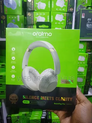 Oraimo BoomPop Pro OHP-917 ANC Wireless Headphones - 62H Playtime