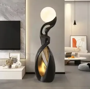 Sculptural Floor Lamp - Modern LED