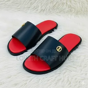 Men's Handcrafted Leather Slides