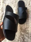 Men's Handcrafted Leather Slides - 2