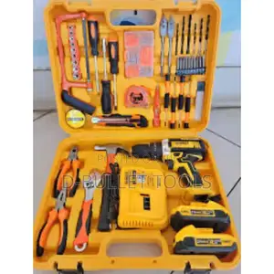 Dewalt 48V Drill with Hammer Function & Tool Kit