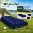 Single Inflatable Air Bed Mattress - 190x99x22cm - 2
