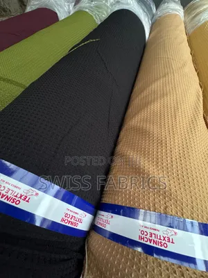 Senator Cubana Fabric - Quality Material