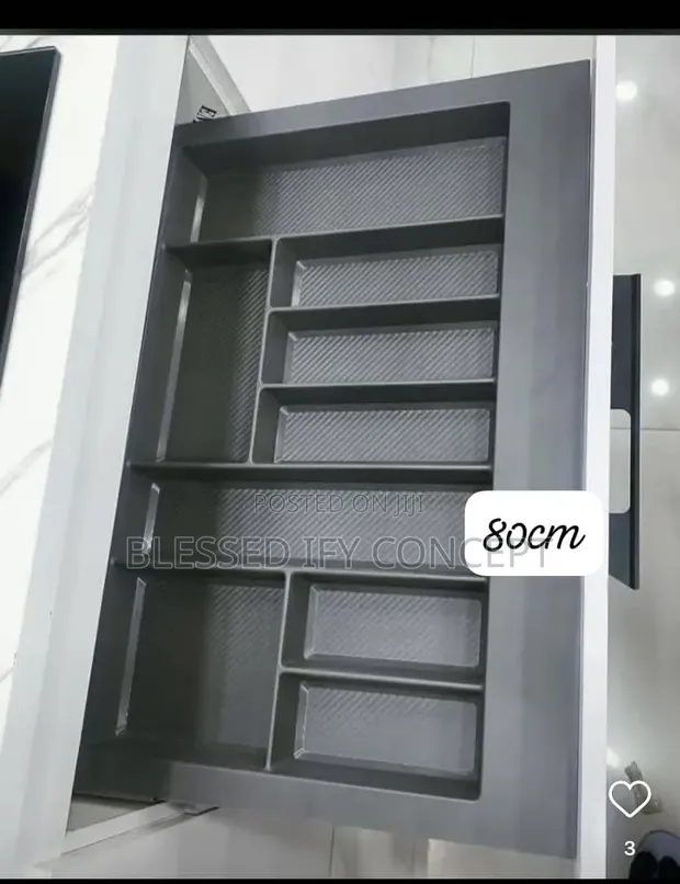 Quality Plastic Grey Spoon Dish Rack - 1