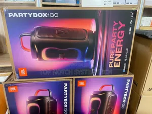 JBL PartyBox 130 - 200W RMS Mai Girman Mai Saurin Wuta