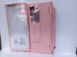 Samsung Z Fold6 Pouch - Pink Leather Matte - 1