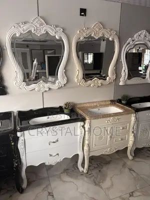 Classic PVC Basin Mai Kwamiti da Madubi