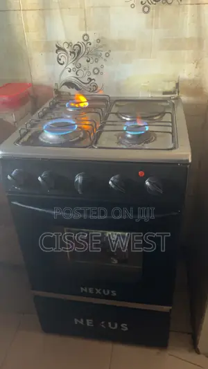 Used Gas Cooker with 3 Burners and 1 Electric Burner