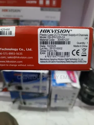 Hikvision Akwatin Wutar Lantarki 4 Channels