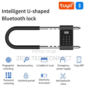 Intelligent U-Shaped Padlock for Warehouses, Stores, Offices