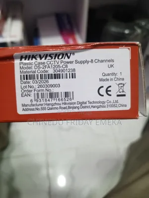 Hikvision Akwatin Wutar Lantarki Mai Tashoshi 8