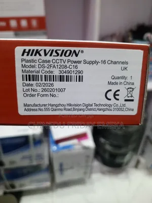 Hikvision 16-Channel Power Supply Box