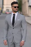 Ash Premium Suit Mai Gida Biyu - 2