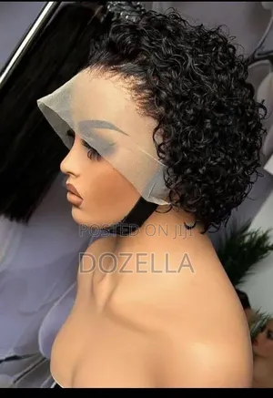 Gashin Mutum Jerry Curl Full Frontal Wig