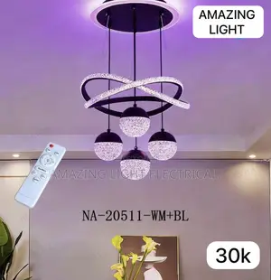 Sun King LED Chandelier - Color Changing, Smart Control
