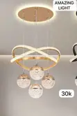 Sun King LED Chandelier - Color Changing, Smart Control - 2
