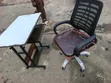 Royal Adjustable Computer Table & Swivel Chair - Brand New - 1